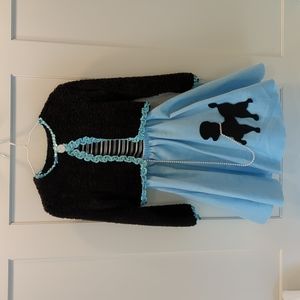 Sock Hopper Figure Skating Costume